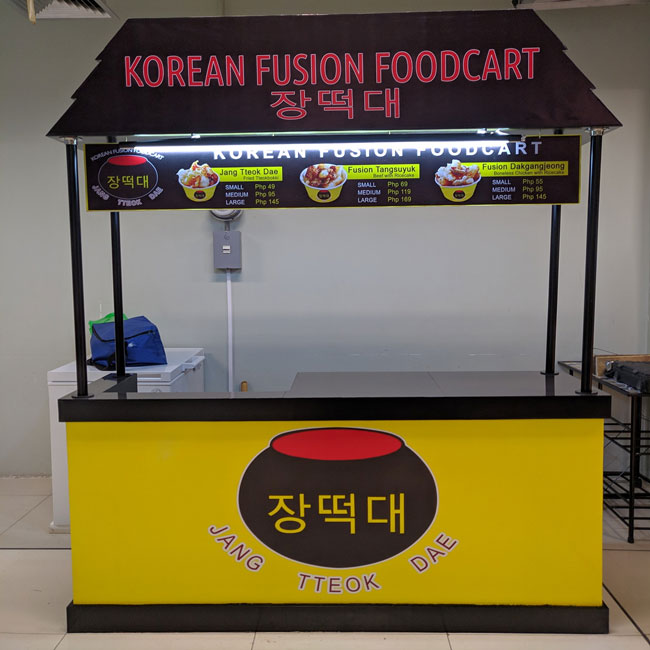 Xe bán đồ ăn nhanh Hàn Quốc