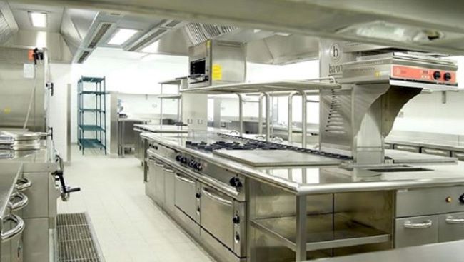 Báo giá dịch vụ thiết kế thi công bếp công nghiệp cho siêu thị