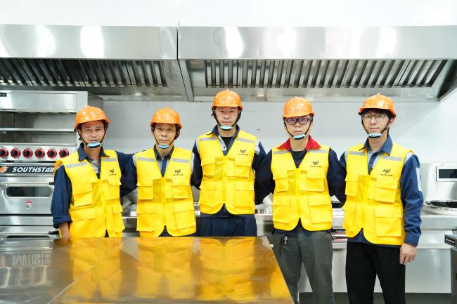 Nguyên Khôi - đơn vị thi công thiết kế bếp công nghiệp uy tín
