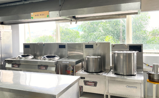 Bếp trường mầm non GCA Ecohome