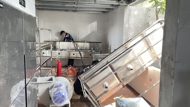 Chuẩn bị lắp đặt sản phẩm