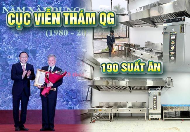 dự án thi công bếp cục viễn thám quốc gia