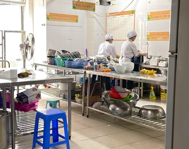 Hoàn thiện khu rửa
