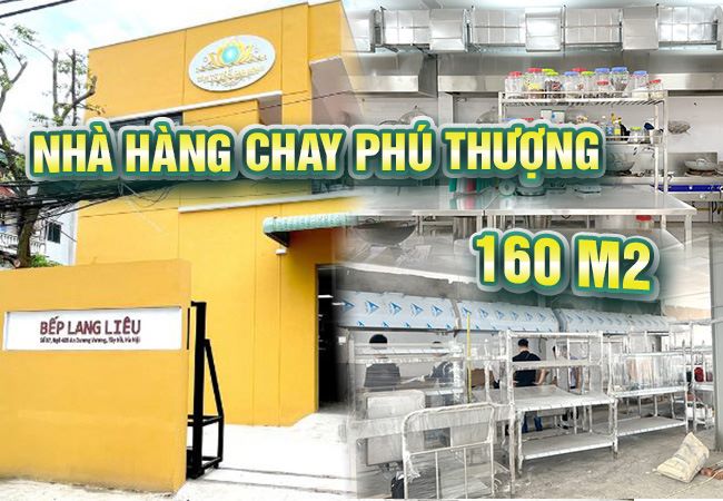 Thi công bếp nhà hàng chay Phú Thượng