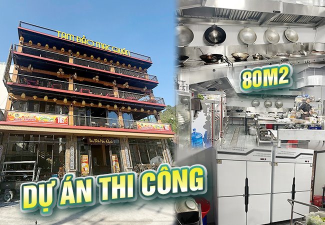 Dự án thi công nhà hàng Mạc Quán