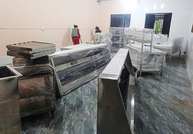 Tập kết thiết bị
