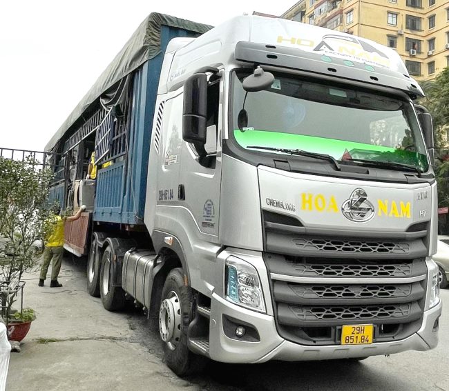 Vận chuyển thiết bị bếp