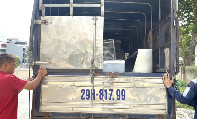 Vận chuyển thiết bị