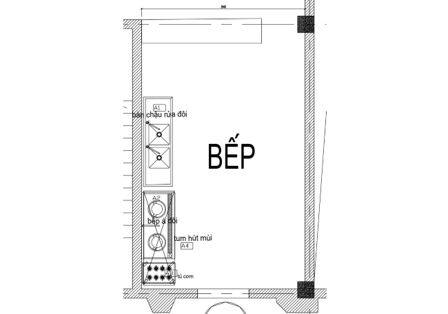 Lên bản vẽ dự kiến