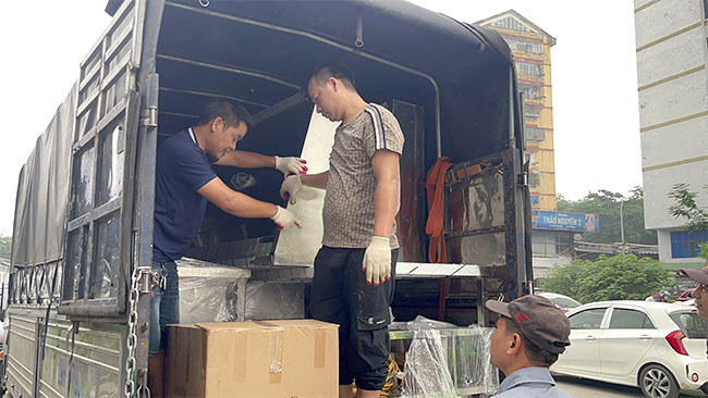 Vận chuyển thiết bị