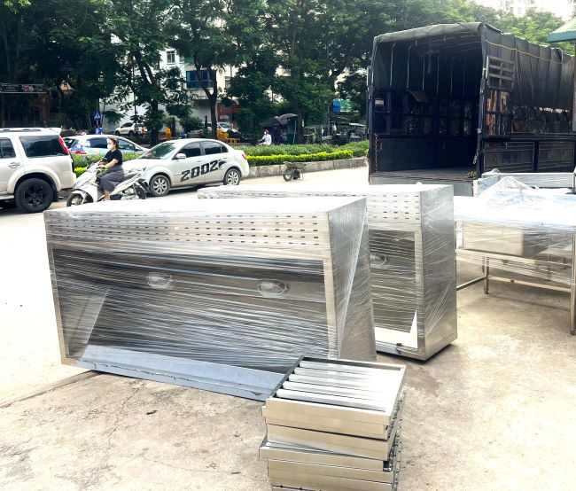 Chuẩn bị vận chuyển