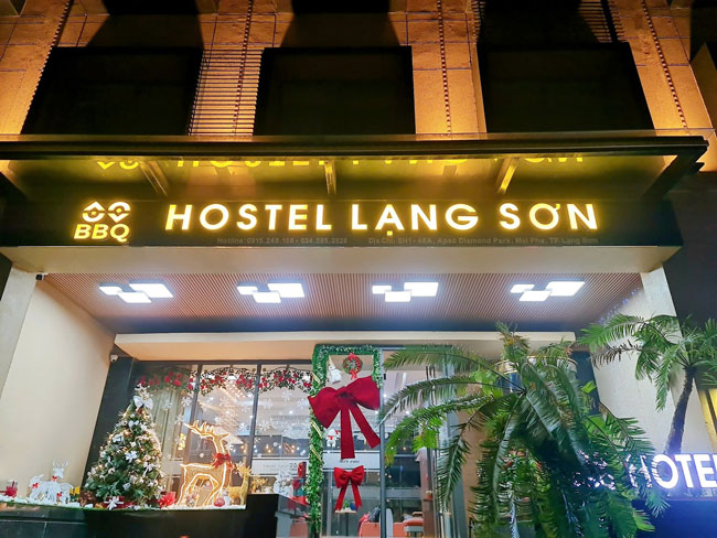 Dự &aacute;n thi c&ocirc;ng tại bếp ăn BBQ Hostel Lạng Sơn