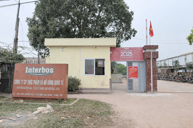 CTCP Thực phẩm và Đồ uống Quốc tế (Interbos)